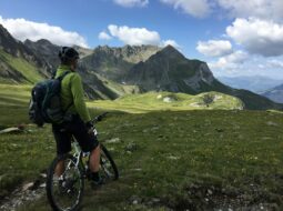 mountain biking